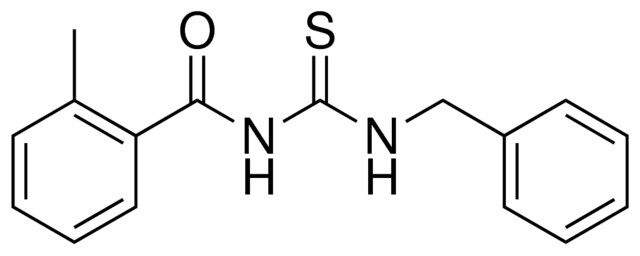 1-BENZYL-3-(2-METHYL-BENZOYL)-THIOUREA