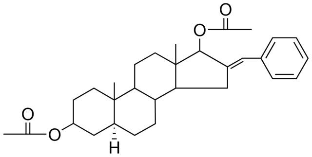 16-BENZYLIDENE-5-ALPHA-ANDROSTANE-3-BETA,17-BETA-DIYL DIACETATE