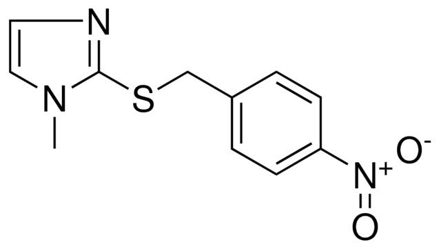 1-METHYL-2-(4-NITRO-BENZYLSULFANYL)-1H-IMIDAZOLE