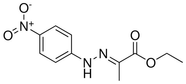 2-((4-NITRO-PHENYL)-HYDRAZONO)-PROPIONIC ACID ETHYL ESTER