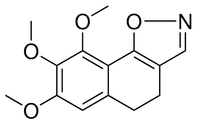 7,8,9-TRIMETHOXY-4,5-DIHYDRO-1-OXA-2-AZA-CYCLOPENTA(A)NAPHTHALENE