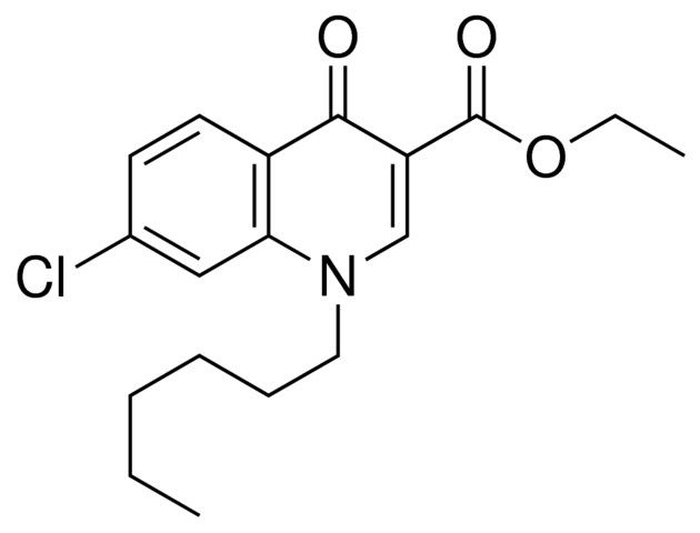 7-CHLORO-1-HEXYL-4-OXO-1,4-DIHYDRO-QUINOLINE-3-CARBOXYLIC ACID ETHYL ESTER