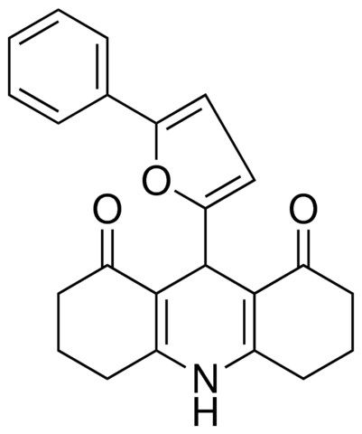 9-(5-PHENYL-2-FURYL)-3,4,6,7,9,10-HEXAHYDRO-1,8(2H,5H)-ACRIDINEDIONE