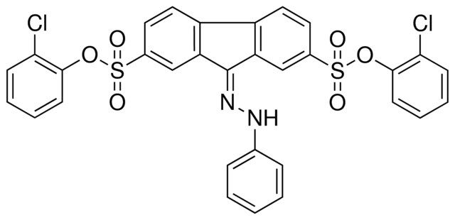 9-(PHENYL-HYDRAZONO)-9H-FLUORENE-2,7-DISULFONIC ACID BIS-(2-CHLORO-PHENYL) ESTER