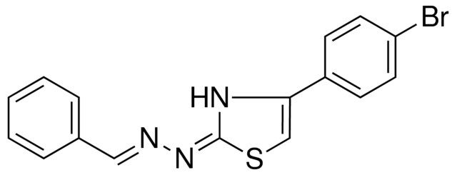 BENZALDEHYDE (4-(4-BROMOPHENYL)-1,3-THIAZOL-2(3H)-YLIDENE)HYDRAZONE