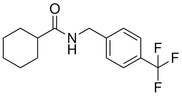 CYCLOHEXANECARBOXYLIC ACID 4-TRIFLUOROMETHYL-BENZYLAMIDE