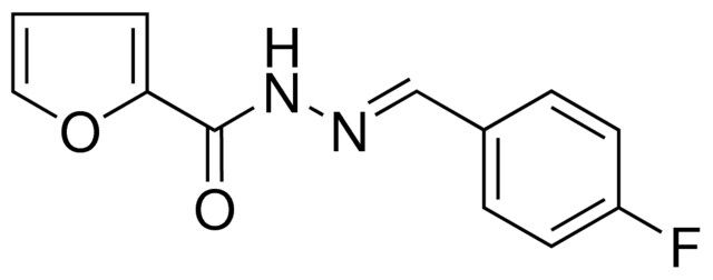 FURAN-2-CARBOXYLIC ACID (4-FLUORO-BENZYLIDENE)-HYDRAZIDE