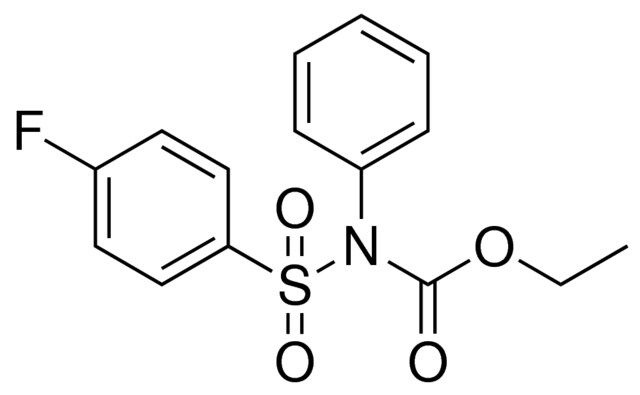 ETHYL (4-FLUOROPHENYL)SULFONYL(PHENYL)CARBAMATE