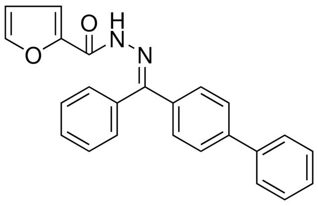 FURAN-2-CARBOXYLIC ACID (BIPHENYL-4-YL-PHENYL-METHYLENE)-HYDRAZIDE