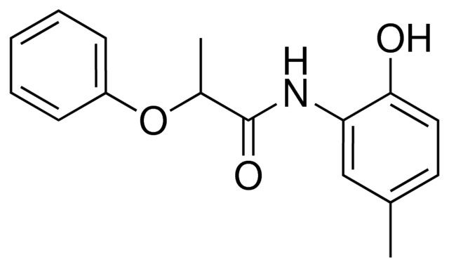 N-(2-HYDROXY-5-METHYL-PHENYL)-2-PHENOXY-PROPIONAMIDE