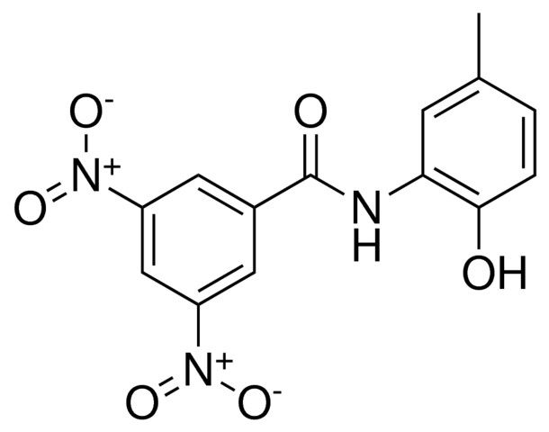 N-(2-HYDROXY-5-METHYL-PHENYL)-3,5-DINITRO-BENZAMIDE