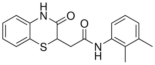 N-(2,3-DIMETHYL-PH)-2-(3-OXO-3,4-DIHYDRO-2H-BENZO(1,4)THIAZIN-2-YL)-ACETAMIDE