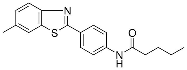 N-(4-(6-METHYL-1,3-BENZOTHIAZOL-2-YL)PHENYL)PENTANAMIDE