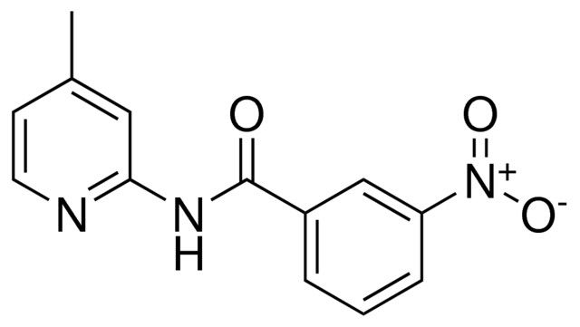 N-(4-METHYL-2-PYRIDINYL)-3-NITROBENZAMIDE