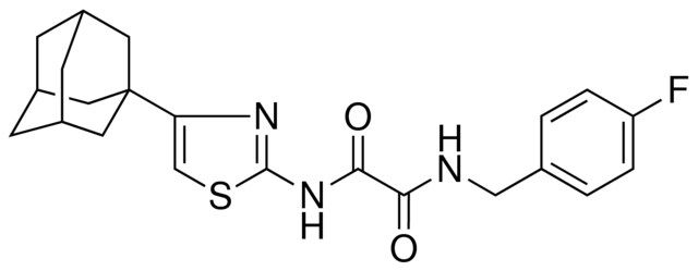 N-(4-ADAMANTAN-1-YL-THIAZOL-2-YL)-N'-(4-FLUORO-BENZYL)-OXALAMIDE