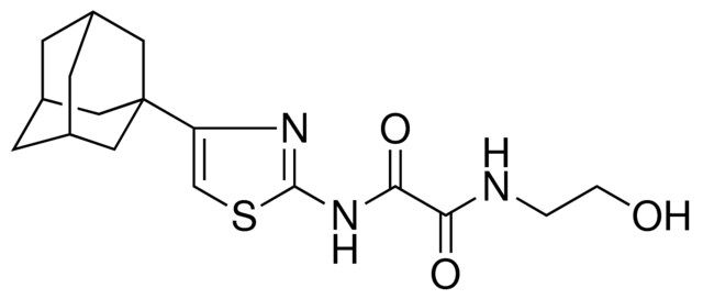 N-(4-ADAMANTAN-1-YL-THIAZOL-2-YL)-N'-(2-HYDROXY-ETHYL)-OXALAMIDE