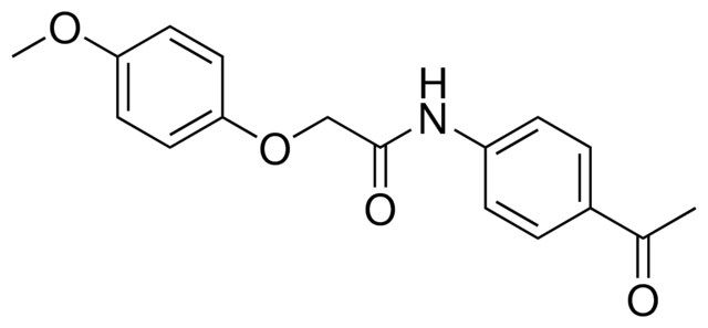 N-(4-ACETYLPHENYL)-2-(4-METHOXYPHENOXY)ACETAMIDE