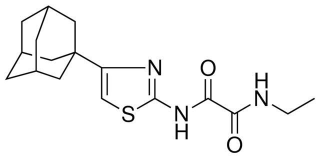 N-(4-ADAMANTAN-1-YL-THIAZOL-2-YL)-N'-ETHYL-OXALAMIDE