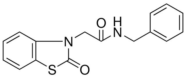 N-BENZYL-2-(2-OXO-BENZOTHIAZOL-3-YL)-ACETAMIDE