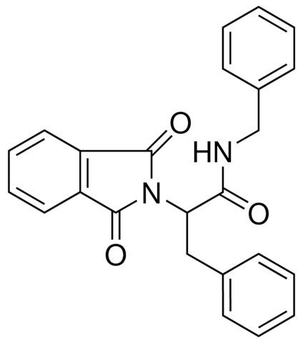 N-BENZYL-2-(1,3-DIOXO-1,3-DIHYDRO-ISOINDOL-2-YL)-3-PHENYL-PROPIONAMIDE