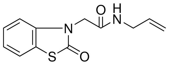 N-ALLYL-2-(2-OXO-BENZOTHIAZOL-3-YL)-ACETAMIDE