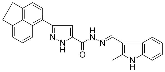 3-(1,2-DIHYDRO-5-ACENAPHTHYLENYL)-N'-[(E)-(2-METHYL-1H-INDOL-3-YL)METHYLIDENE]-1H-PYRAZOLE-5-CARBOHYDRAZIDE