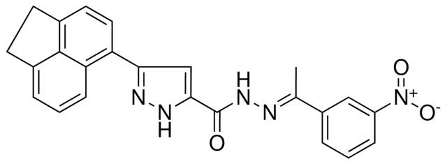 3-(1,2-DIHYDRO-5-ACENAPHTHYLENYL)-N'-[(E)-1-(3-NITROPHENYL)ETHYLIDENE]-1H-PYRAZOLE-5-CARBOHYDRAZIDE