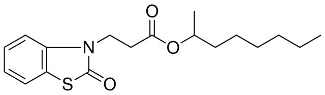 3-(2-OXO-BENZOTHIAZOL-3-YL)-PROPIONIC ACID 1-METHYL-HEPTYL ESTER