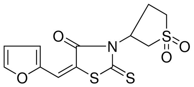 3-(1,1-DIOXO-4H-THIOPHEN-3-YL)-5-FURAN-2-YLMETHYLENE-2-THIOXO-THIAZOLIDIN-4-ONE