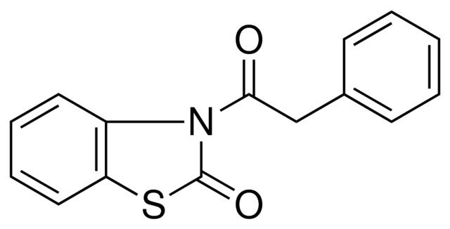 3-(PHENYLACETYL)-1,3-BENZOTHIAZOL-2(3H)-ONE