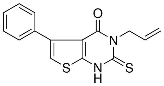 3-ALLYL-5-PHENYL-2-THIOXO-2,3-DIHYDROTHIENO(2,3-D)PYRIMIDIN-4(1H)-ONE