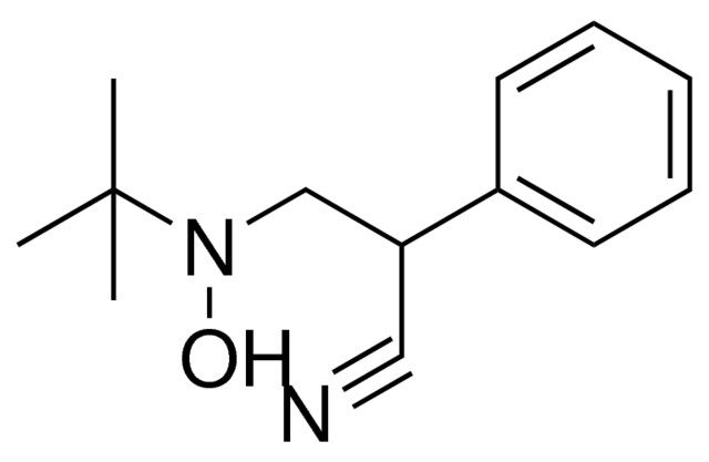 3-(TERT-BUTYL-HYDROXY-AMINO)-2-PHENYL-PROPIONITRILE