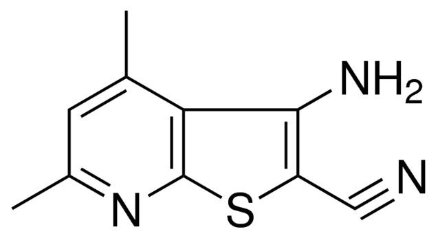 3-AMINO-4,6-DIMETHYL-THIENO(2,3-B)PYRIDINE-2-CARBONITRILE