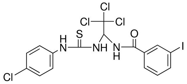 3-IODO-N-(2,2,2-TRICHLORO-1-(3-(4-CHLORO-PHENYL)-THIOUREIDO)-ETHYL)-BENZAMIDE