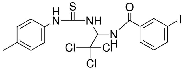 3-IODO-N-(2,2,2-TRICHLORO-1-(3-P-TOLYL-THIOUREIDO)-ETHYL)-BENZAMIDE