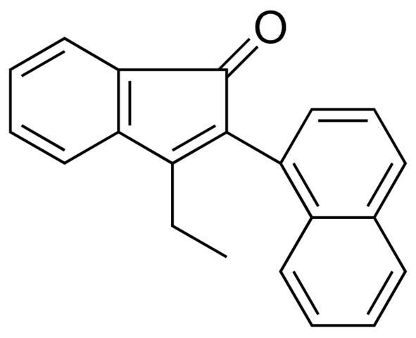 3-ETHYL-2-NAPHTHALEN-1-YL-INDEN-1-ONE