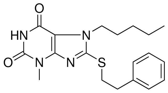 3-METHYL-7-PENTYL-8-PHENETHYLSULFANYL-3,7-DIHYDRO-PURINE-2,6-DIONE