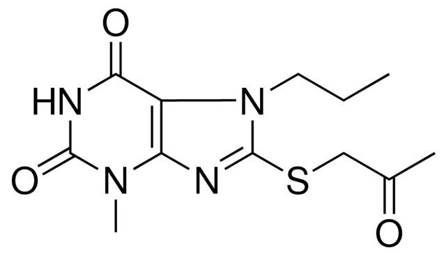 3-METHYL-8-(2-OXO-PROPYLSULFANYL)-7-PROPYL-3,7-DIHYDRO-PURINE-2,6-DIONE