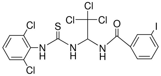 3-I-N-(2,2,2-TRICHLORO-1-(3-(2,6-DICHLORO-PHENYL)-THIOUREIDO)-ETHYL)-BENZAMIDE