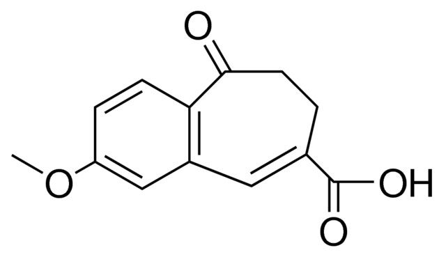 3-METHOXY-9-OXO-8,9-DIHYDRO-7H-BENZOCYCLOHEPTENE-6-CARBOXYLIC ACID