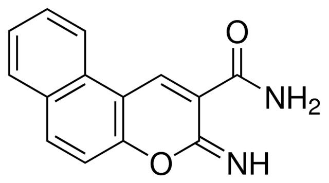 3-IMINO-3H-BENZO(F)CHROMENE-2-CARBOXAMIDE