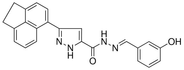 5-ACENAPHTHEN-5-YL-2H-PYRAZOLE-3-CARBOXYLIC ACID (3-HO-BENZYLIDENE)-HYDRAZIDE