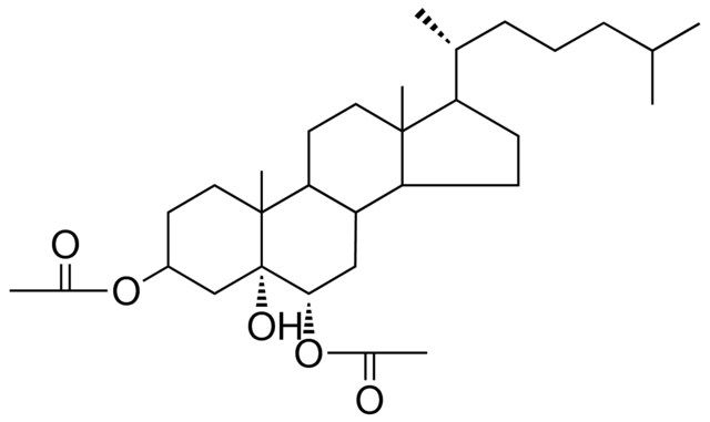 5-HYDROXY-5-ALPHA-CHOLESTANE-3-BETA,6-ALPHA-DIYL DIACETATE