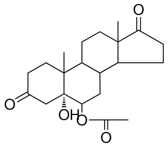 5-HYDROXY-3,17-DIOXO-5-ALPHA-ANDROSTAN-6-BETA-YL ACETATE