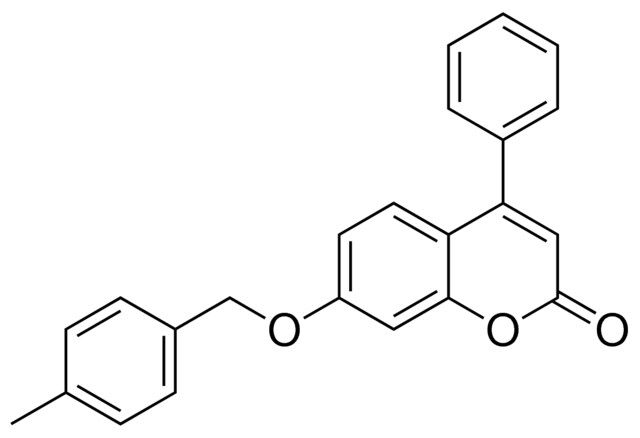 7-((4-METHYLBENZYL)OXY)-4-PHENYL-2H-CHROMEN-2-ONE