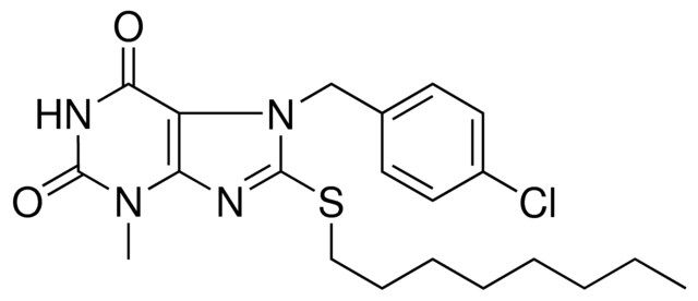 7-(4-CHLORO-BENZYL)-3-METHYL-8-OCTYLSULFANYL-3,7-DIHYDRO-PURINE-2,6-DIONE