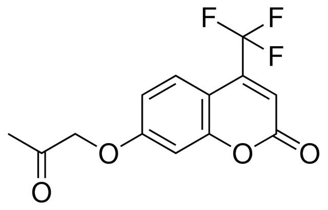 7-(2-OXOPROPOXY)-4-(TRIFLUOROMETHYL)-2H-CHROMEN-2-ONE