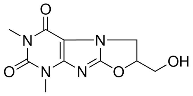 7-(HO-METHYL)-1,3-DIMETHYL-6,7-DIHYDRO(1,3)OXAZOLO(2,3-F)PURINE-2,4(1H,3H)-DIONE