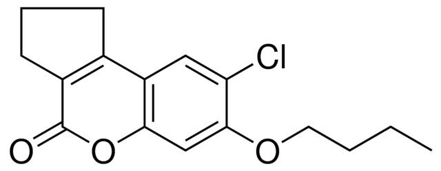 7-BUTOXY-8-CHLORO-2,3-DIHYDRO-1H-CYCLOPENTA(C)CHROMEN-4-ONE