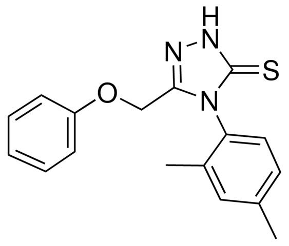 4-(2,4-DIMETHYLPHENYL)-5-(PHENOXYMETHYL)-2,4-DIHYDRO-3H-1,2,4-TRIAZOLE-3-THIONE